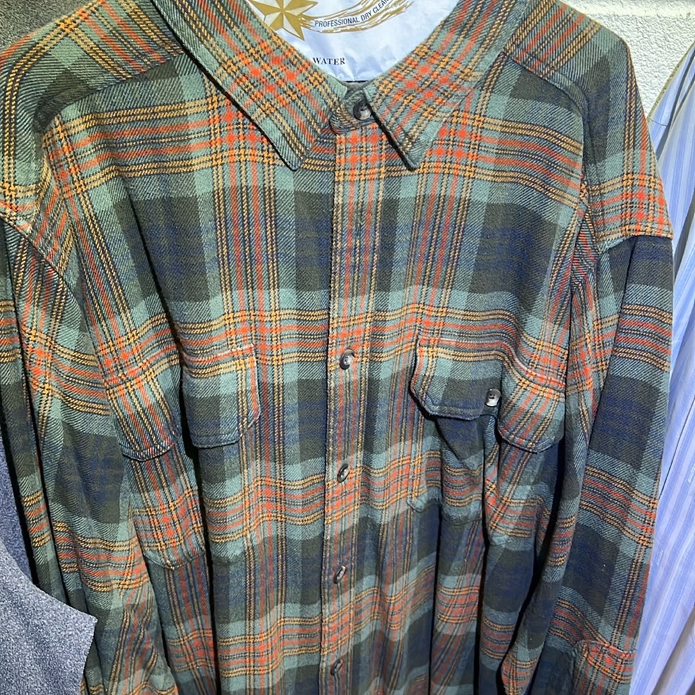 Woolrich 2XL long sleeve flannel button down